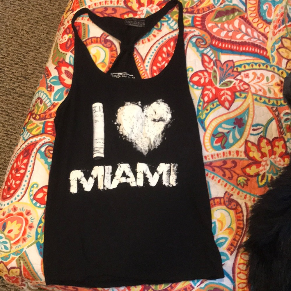 I 🖤 Miami dollar bill powder heart